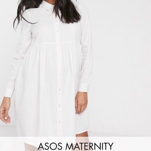 ASOS Maternity Cotton Mini Dress